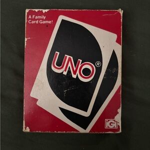 Vintage International Games UNO Card Game 1979 Strategy 2-10 Players
